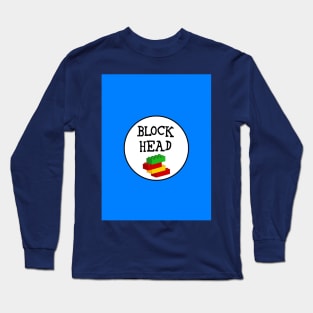 BLOCK HEAD Long Sleeve T-Shirt